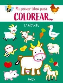 La granja - primer libro colorear