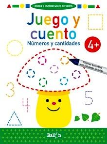 Juego y cuento - numeros y cantidades +4
