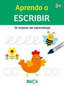 Aprendo a escribir-tarjetas borrables