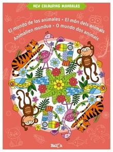 New colouring mandalas-mundo de los animales