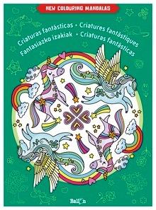 New colouring mandalas-criaturas fantásticas