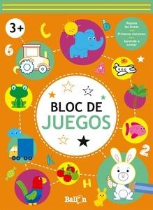 Bloc de juegos +3 naranja