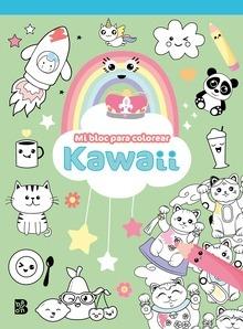 KAWAII MI BLOC PARA COLOREAR