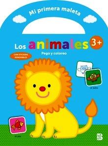 MI PRIMERA MALETA - PEGO Y COLOREO - LOS ANIMALES