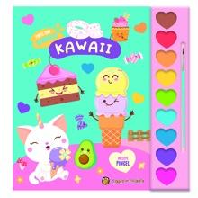 9789878208824 Kawaii ("Pinto con acuarelas") 9 acuarelas+1 pincel
