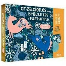 Creaciones con brillantes y purpurinas